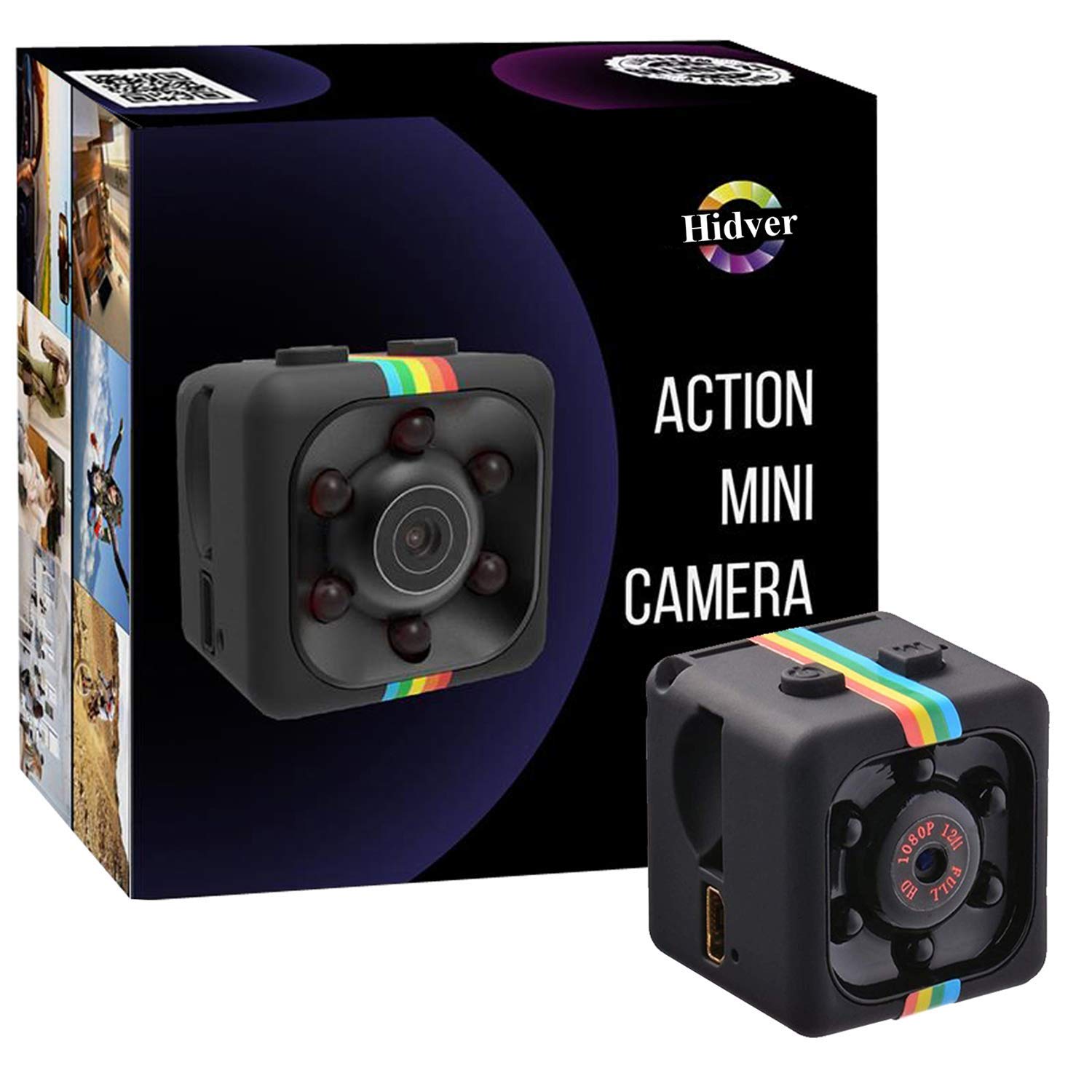 Premium Wireless Hidden Spy Camera - 1080P HD, Motion Detection, USB Charging, Mini Nanny Cam for Home Security & Surveillance | Perfect for Baby Monitoring, Office Security & Indoor Recording