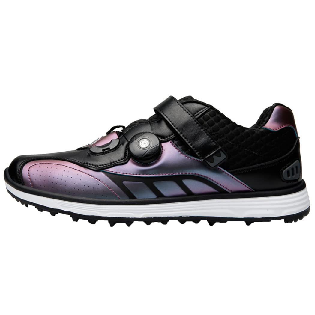 CHENPENG Men's Spikeless Golf Shoes - Breathable Comfort Sneakers with Shock Absorption & Durable Design (Large Sizes Available) - Perfect for Golf Course, Driving Range & Casual Wear
