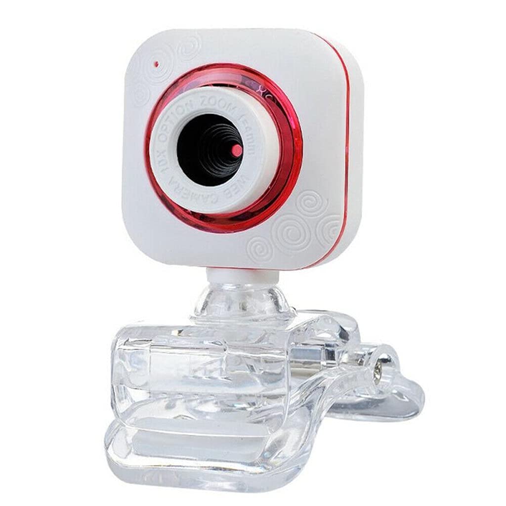 WALNUTA 1080P HD Rotatable Webcam with Built-in Night Vision LED Lights, USB Computer Camera for PC & Laptop - Perfect for Video Calling, Live Streaming, Online Meetings & Remote Work (Color: A)