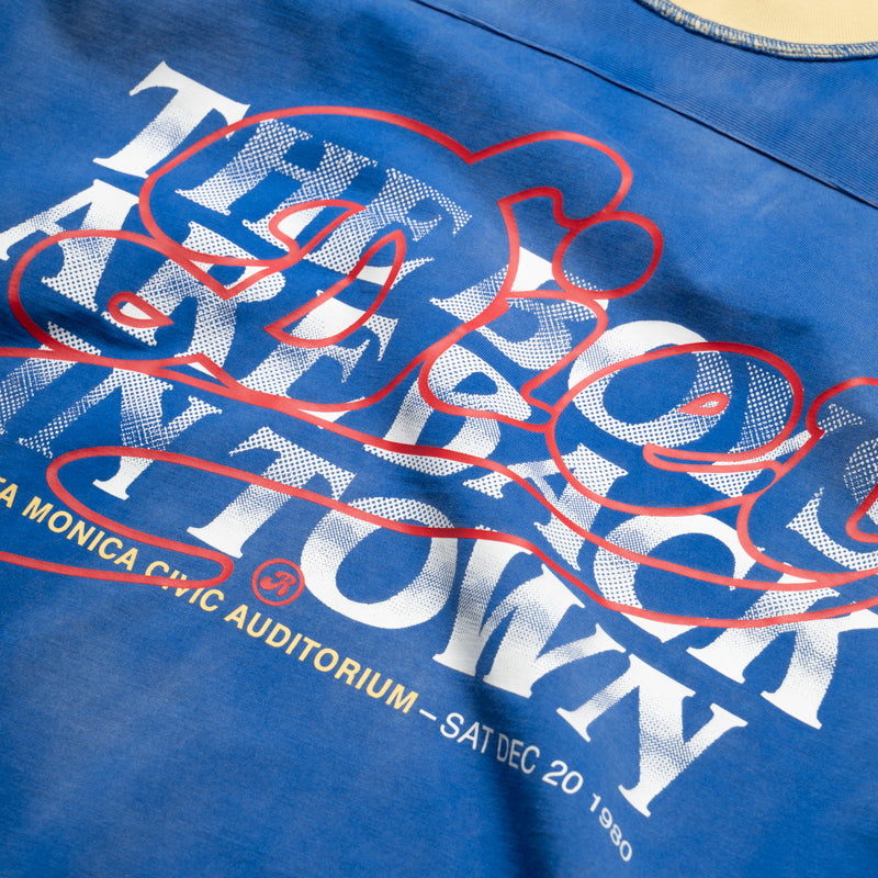 Diet Starts Monday Boys Are Back Rib Tee - Soft Blue Vintage Graphic T-Shirt for Casual Wear & Gym Motivation