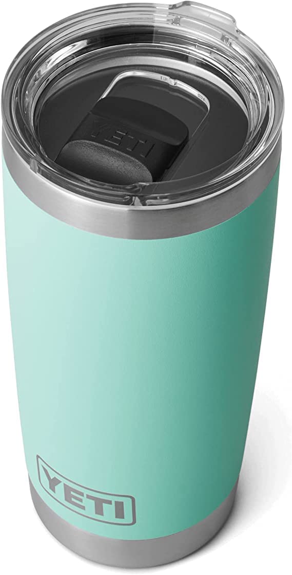 YETI Rambler 20 oz Stainless Steel Vacuum Insulated Tumbler with MagSlider Lid - Keeps Drinks Hot or Cold for Hours - Perfect for Outdoor, Office, Travel & Camping