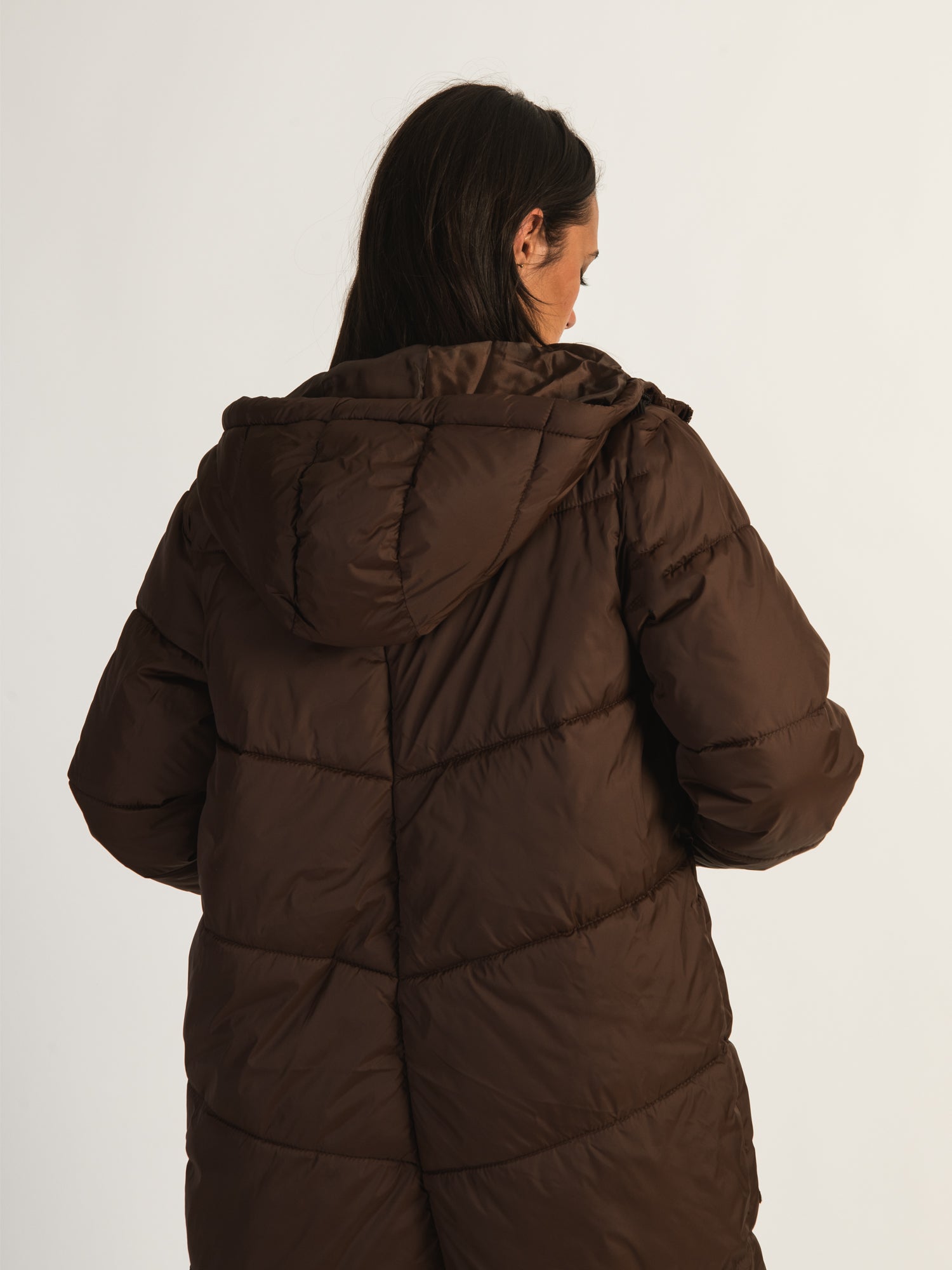 B.YOUNG Bomina Long Puffer Jacket for Women - Warm Winter Coat with Hood, Waterproof Down Jacket for Cold Weather | Perfect for Outdoor Activities, Travel & Daily Wear