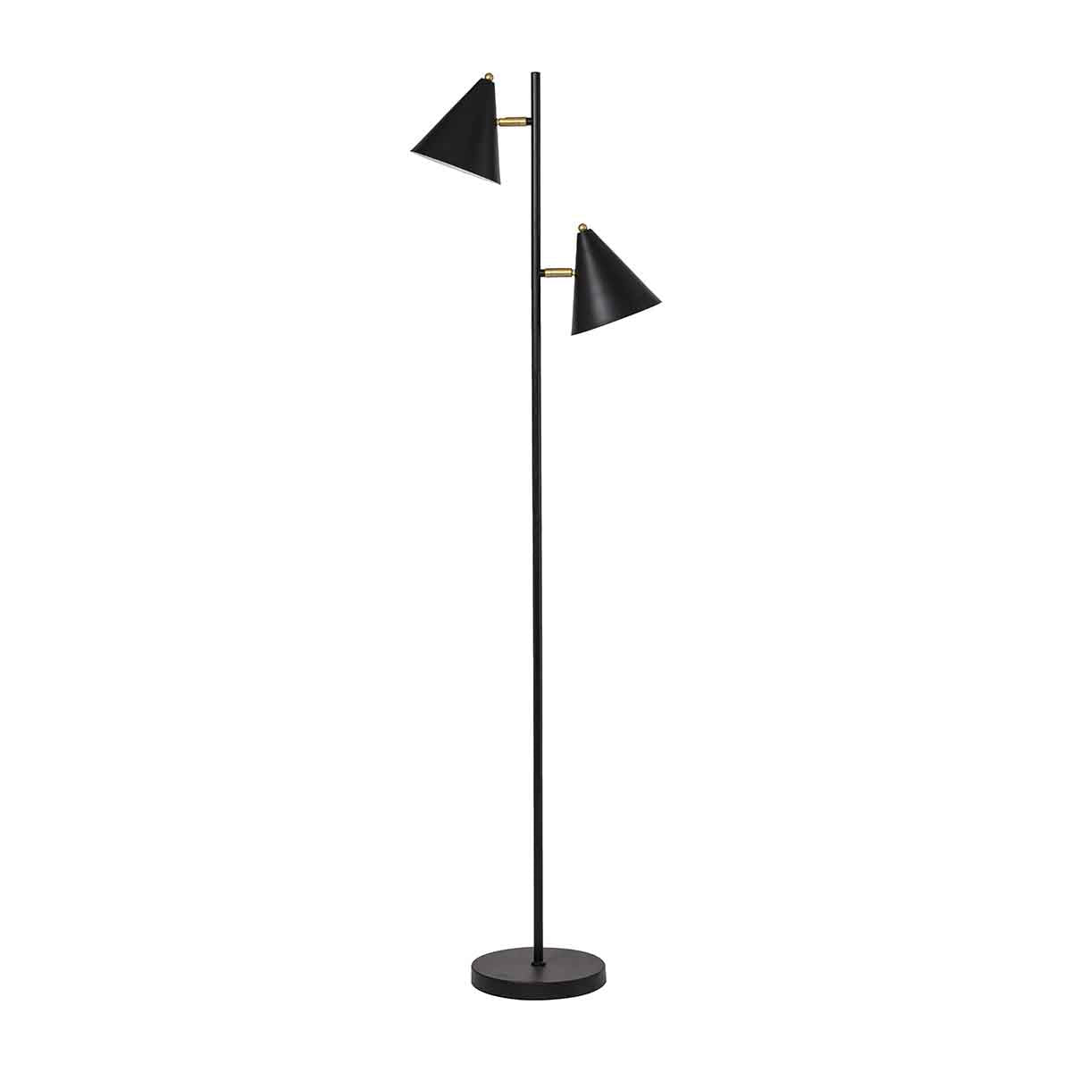 Kennedy Floor Lamp - Modern LED Standing Light with Adjustable Brightness & Color Temperature for Living Room, Bedroom, or Office