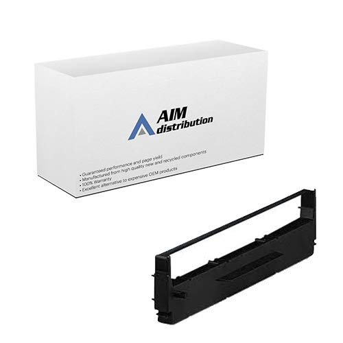 HP 82905/82906 Compatible Purple Printer Ribbons (6-Pack) - AIM & 92156AP Replacement for HP Printers - Ideal for Office Printing & Labeling Tasks