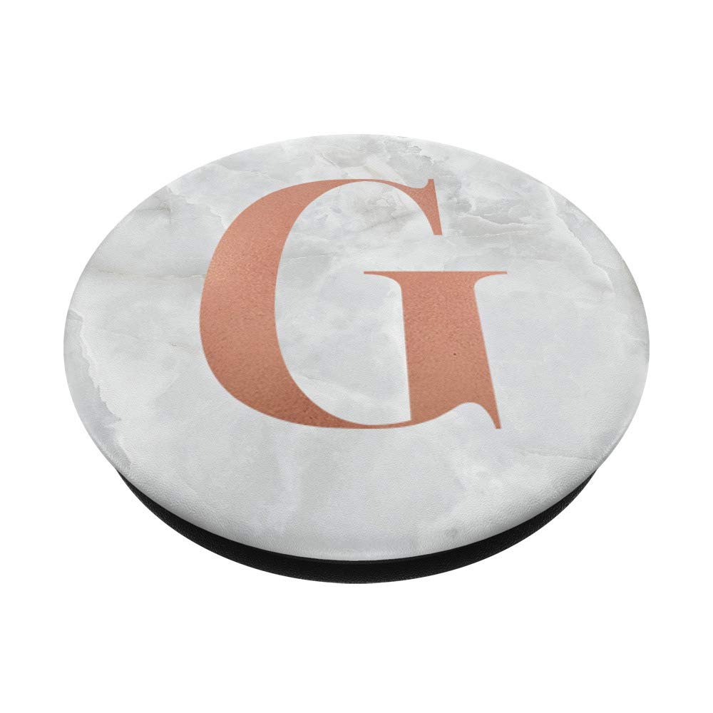 Elegant Rose Gold Marble Monogram Letter Initial - Personalized Custom Name Necklace for Women, Perfect Gift for Birthday, Anniversary & Valentine's Day | Jewelry for Everyday Wear & Special Occasions