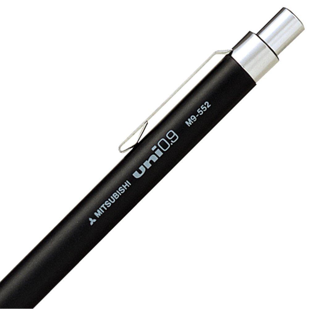 Uni-Ball Mitsubishi M9552.24 0.9mm Mechanical Drafting Pencil - Professional Black Writing Tool for Architects, Engineers & Artists | Perfect for Technical Drawing, Sketching & Precision Writing