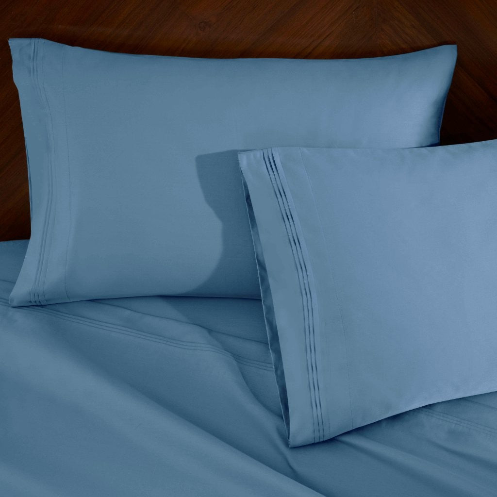 Premium 1000 Thread Count Egyptian Cotton Sheet Set - Eco-Friendly, Breathable & Hypoallergenic - Perfect for Luxury Bedding & Hot Sleepers