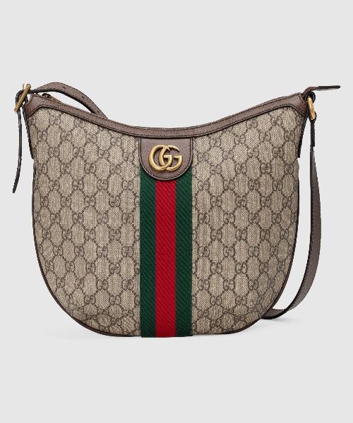 Gucci Ophidia GG Small Shoulder Bag Supreme Canvas Crossbody Purse for Women | Luxury Designer Handbag for Everyday Use, Work & Travel