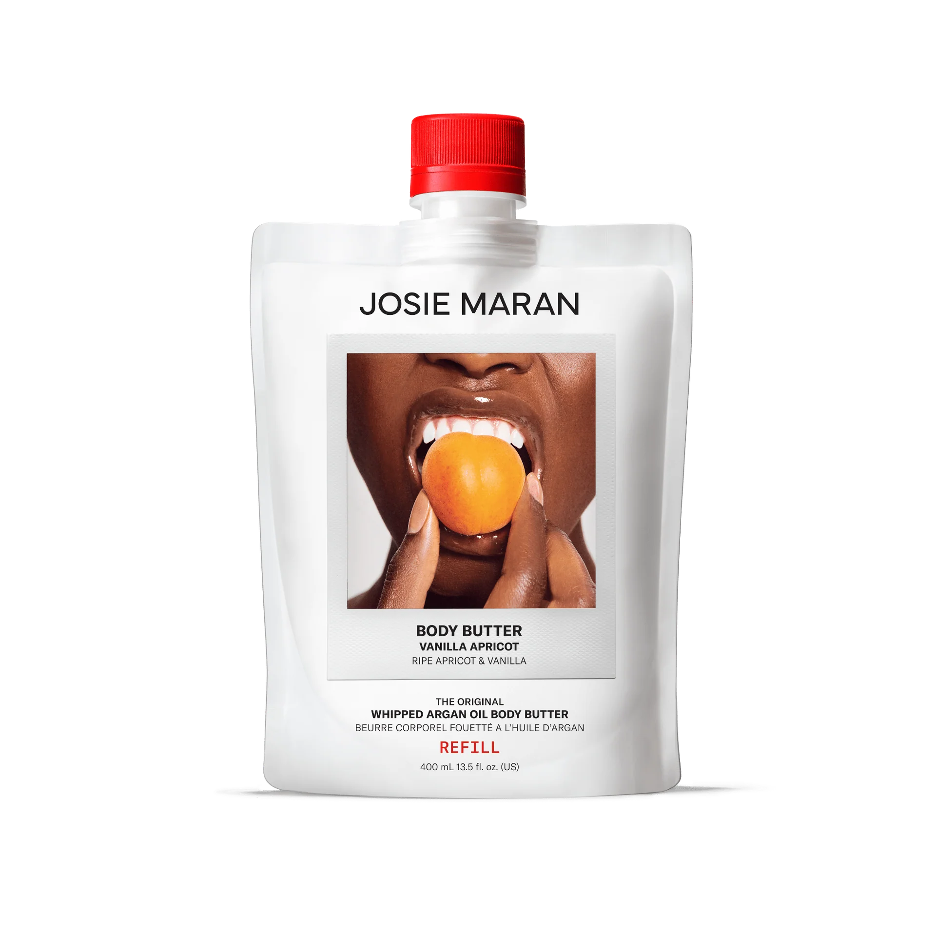 Josie Maran Whipped Argan Oil Body Butter - Ultra Hydrating Moisturizing Cream for Dry Skin, Natural & Organic Skincare - Perfect for Daily Use, After Shower & Nighttime Routine