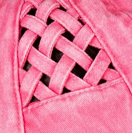 Basketweave Pink