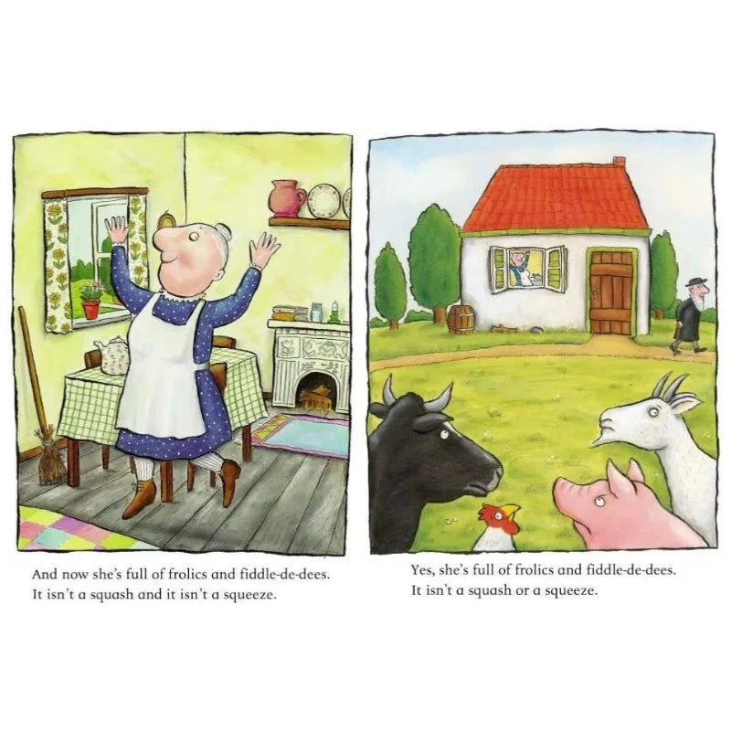 A Squash And A Squeeze by Julia Donaldson & Axel Scheffler - Classic Children's Picture Book for Bedtime Reading and Storytime Fun