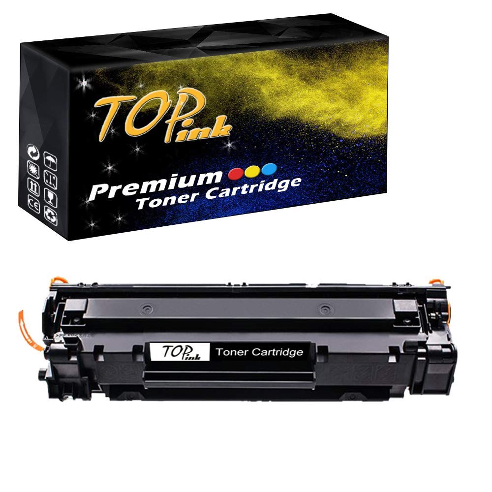 TopInk CF456A Compatible Toner Cartridge Replacement for HP LaserJet Pro M201dw M201n Printer (1 Pack) - High Yield Printing for Office & Home Use