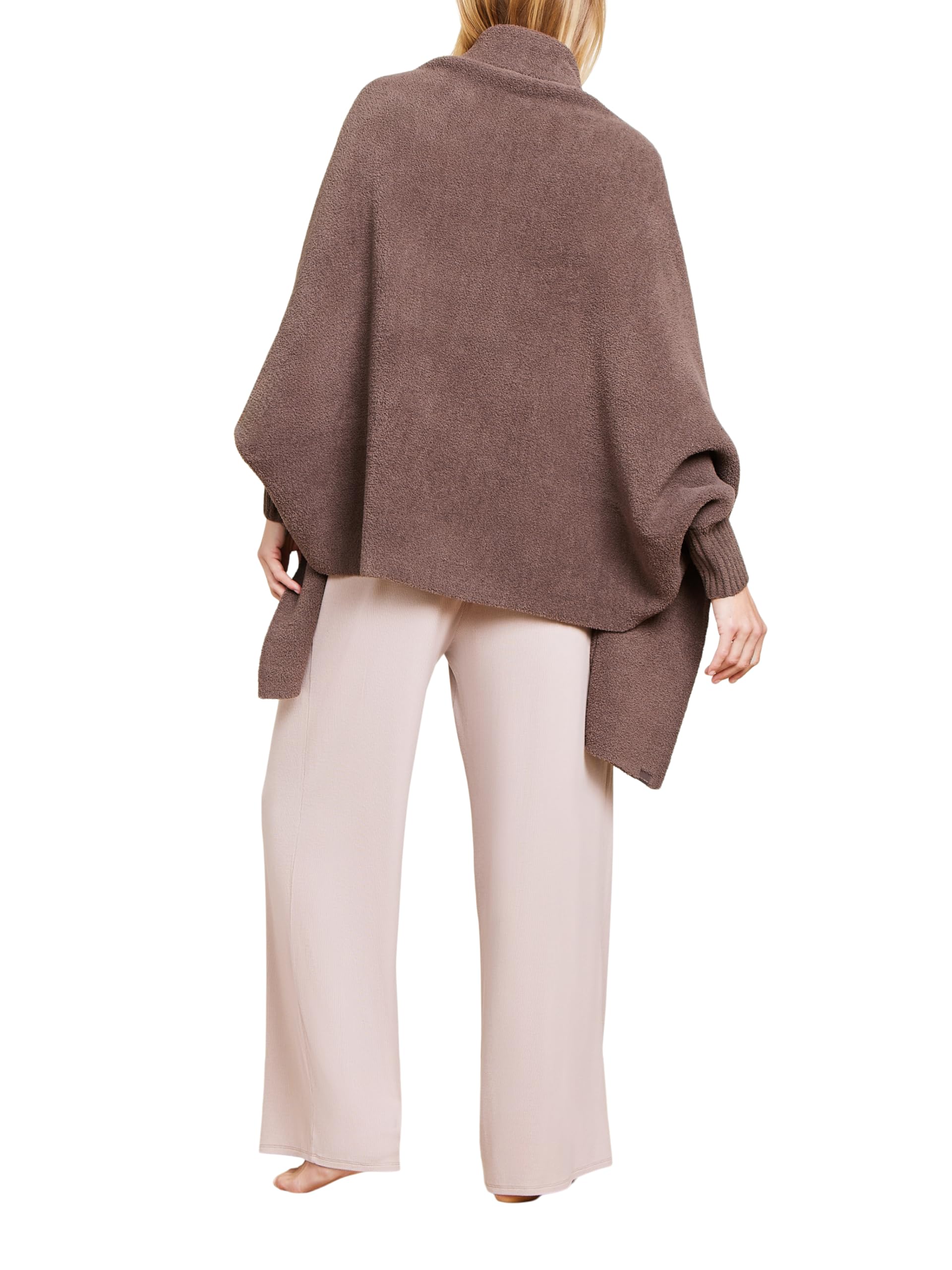 Barefoot Dreams Women's CozyChic Blanket Wrap - Ultra Soft Luxurious Shawl & Throw - Perfect for Lounging, Travel & Gifts