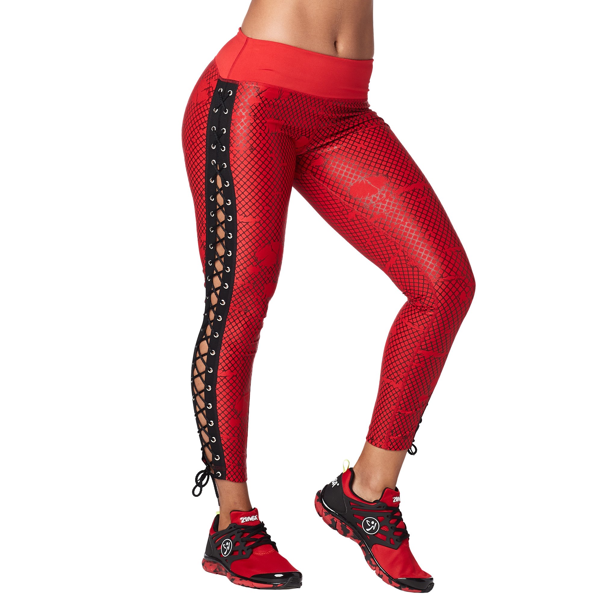 Zumba Fitness Leggings for Women - Soft, High-Waisted Workout Activewear with Compression & Stylish Prints | Perfect for Dance Classes, Yoga & Gym Sessions