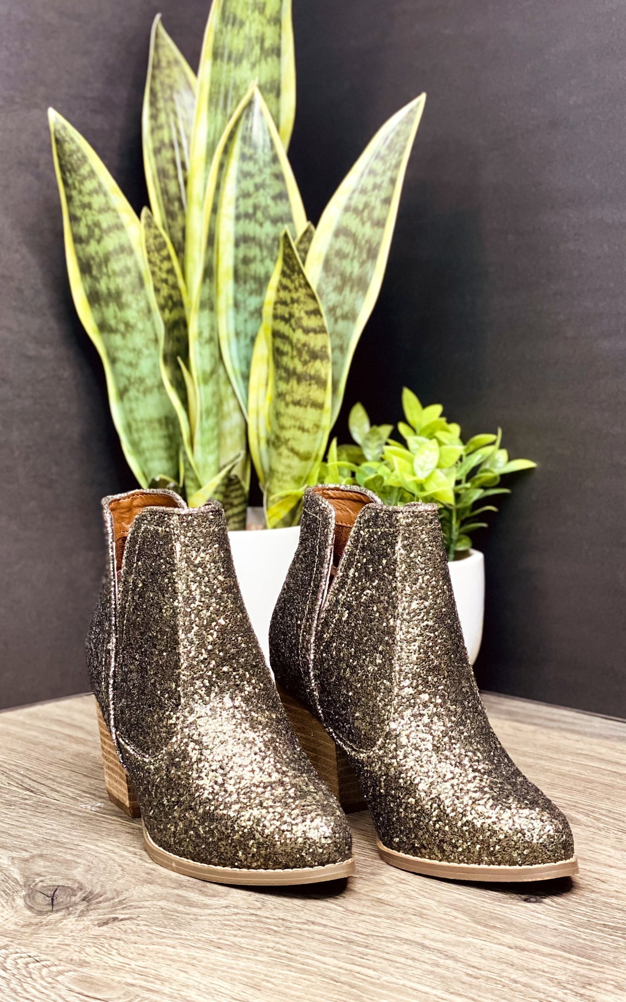 Fiera Booties in Bronze - Stylish Women's Ankle Boots for Fall & Winter Fashion | Perfect for Casual Outfits, Office Wear & Date Nights