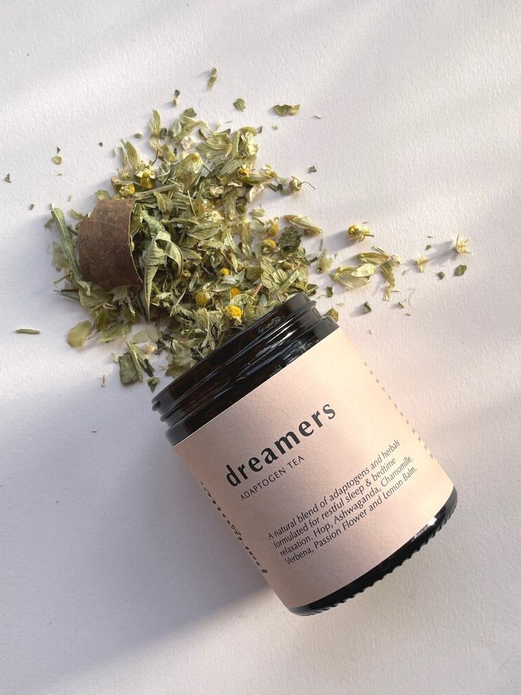 Parigotte Adaptogen Tea for Stress Relief & Better Sleep - Herbal Relaxation Blend for Calm & Focus - Perfect for Nighttime Relaxation & Meditation