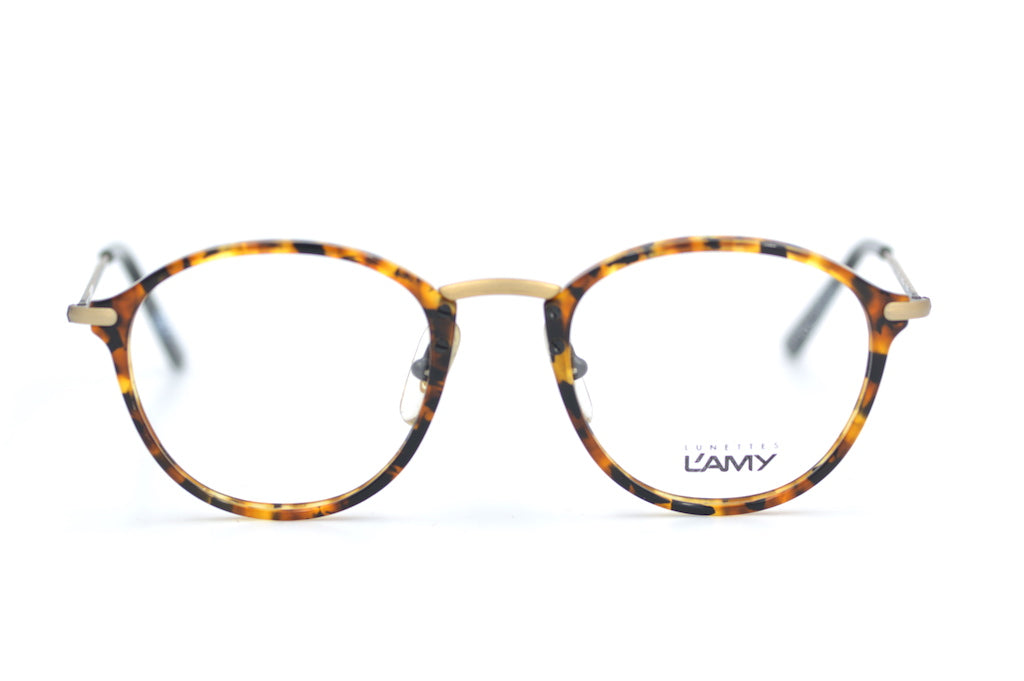 L'AMY Critic BM 6140 Retro Round Sunglasses - Vintage Style UV Protection Glasses for Men & Women - Perfect for Driving, Beach, and Outdoor Activities