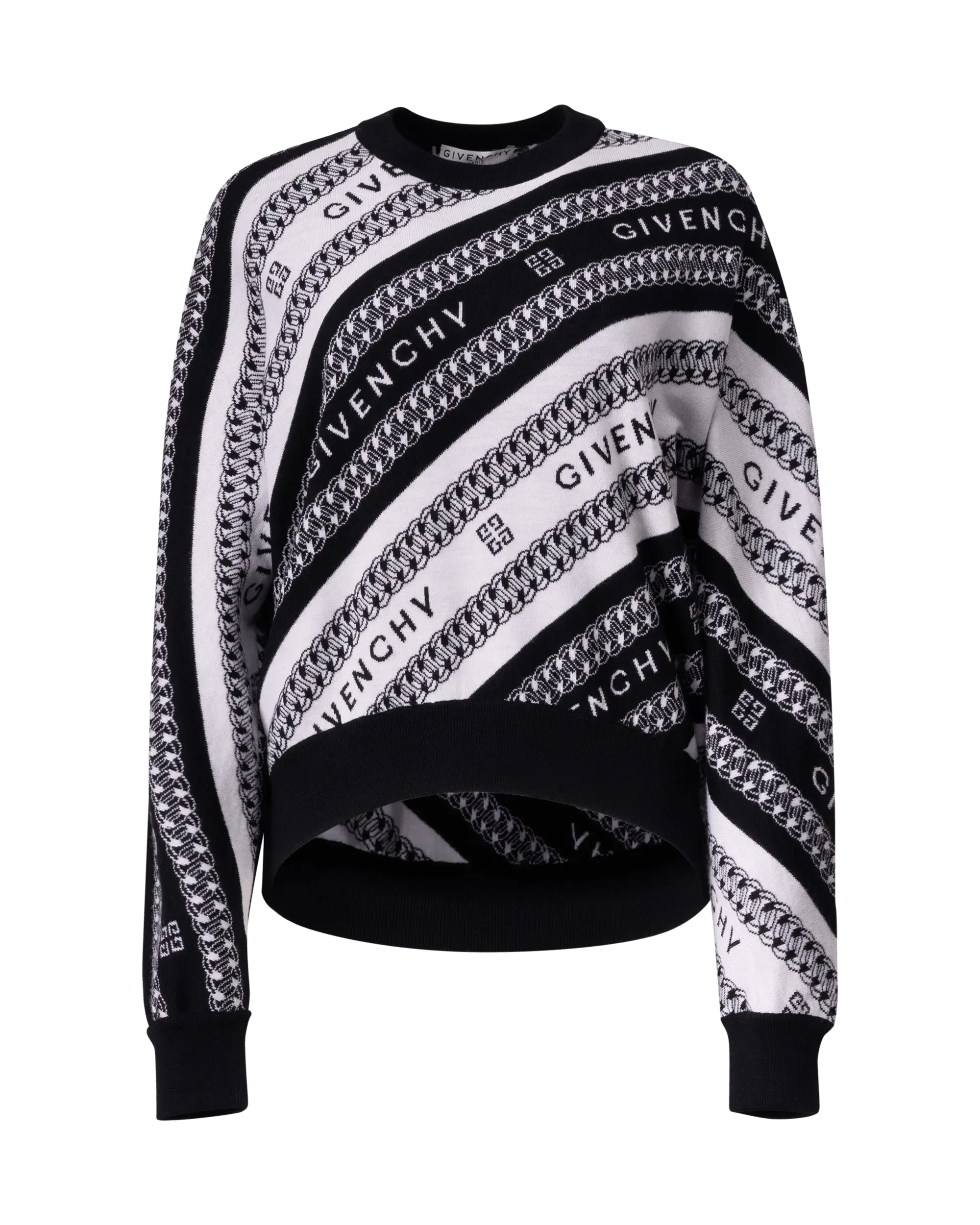 Stylish Graphic Chain & Logo Crewneck Sweater for Men & Women | Trendy Streetwear Pullover | Perfect for Casual Outfits, Fall Fashion & Everyday Wear