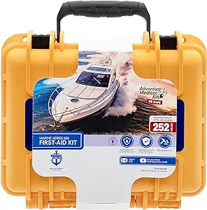 Adventure Medical Kits Marine First Aid Kit - Waterproof Emergency Medical Supplies for Boating, Sailing & Water Sports Safety