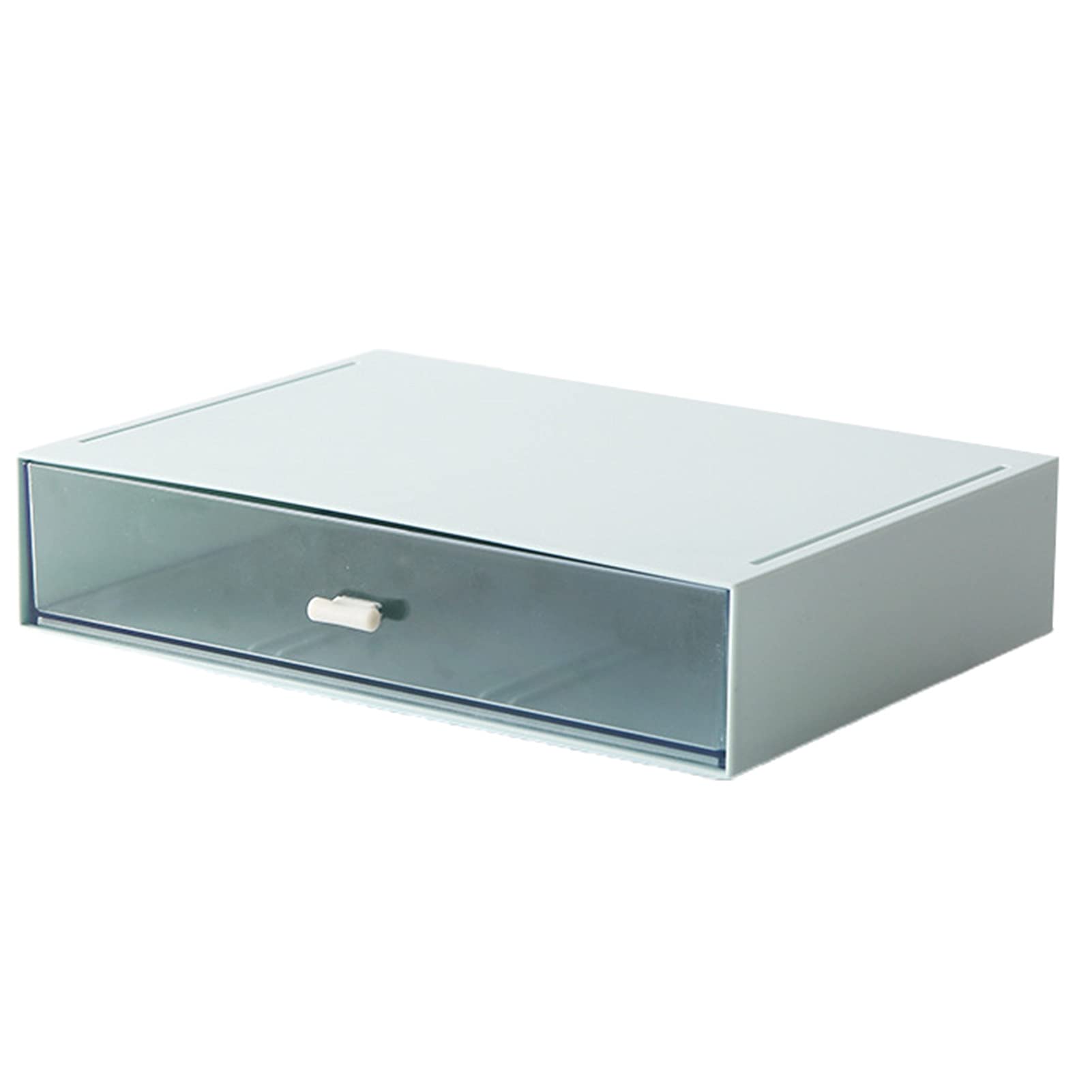 Stylish Lightweight Drawer Storage Box - Organizer Case for Home Office Files & Sundries | Perfect for Bedroom Closet, Bathroom, and Kitchen Organization