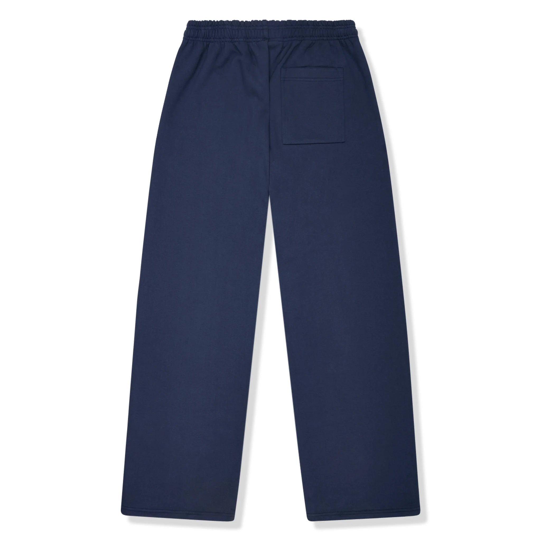Broken Planet Basics Straight Leg Deep Navy Sweatpants for Men & Women - Comfortable Cotton Joggers for Casual Wear, Lounge, Gym & Travel