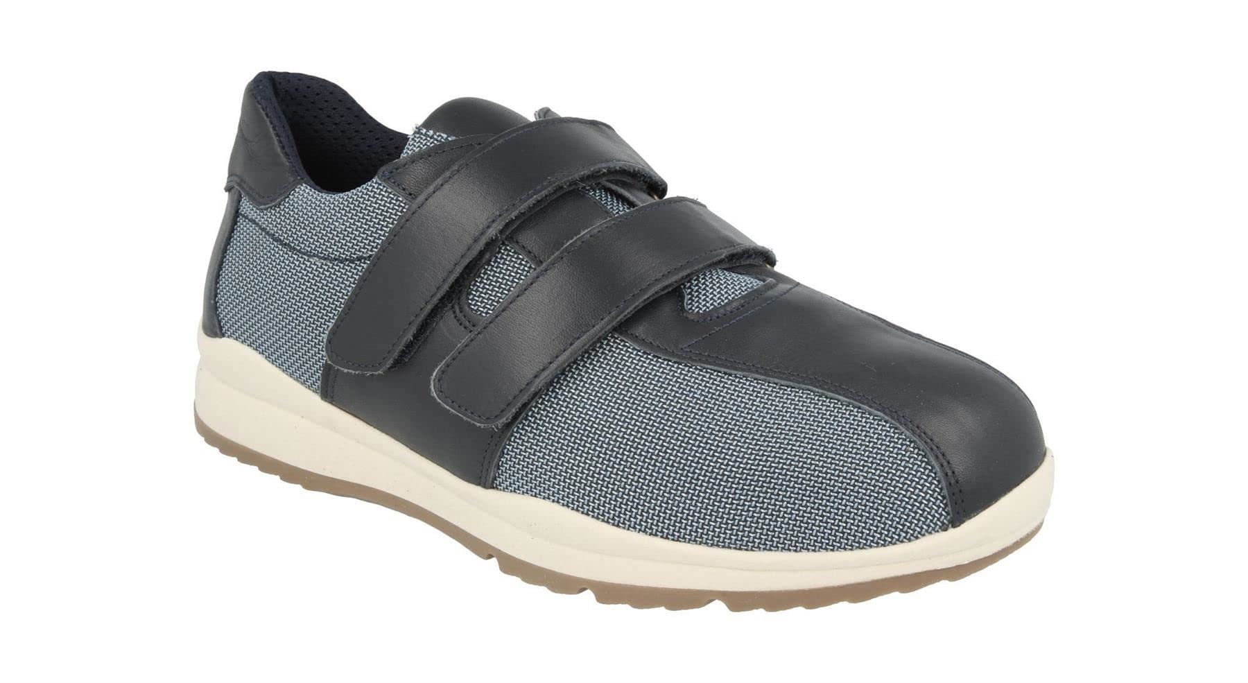 Men's Wide Fit DB Logan Shoes - Comfortable & Stylish Casual Sneakers for Walking, Running & Everyday Wear