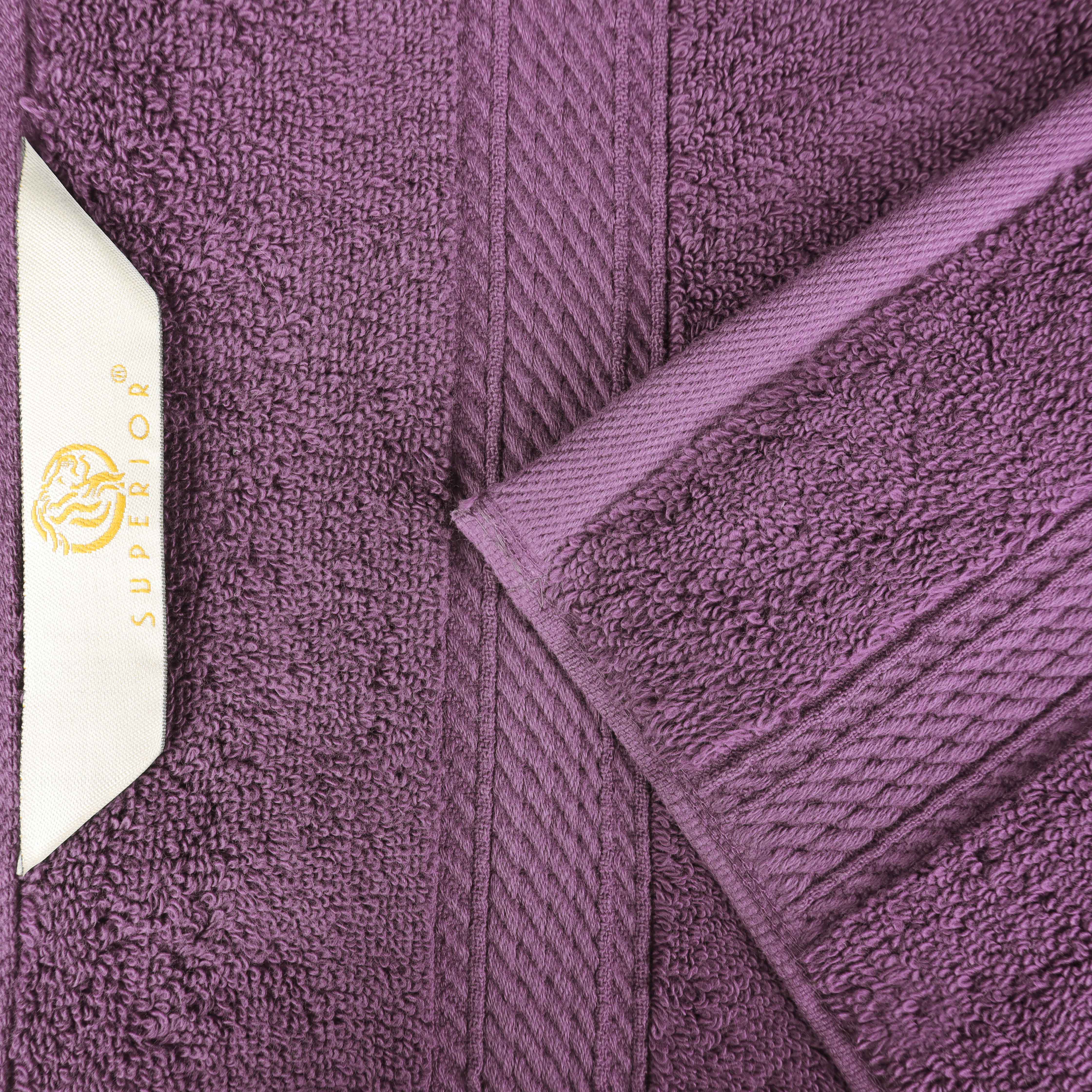 Premium 100% Egyptian Cotton Plush Heavyweight Luxury Bath Towel Set of 6 - Ultra Soft & Absorbent for Spa, Hotel & Home Use