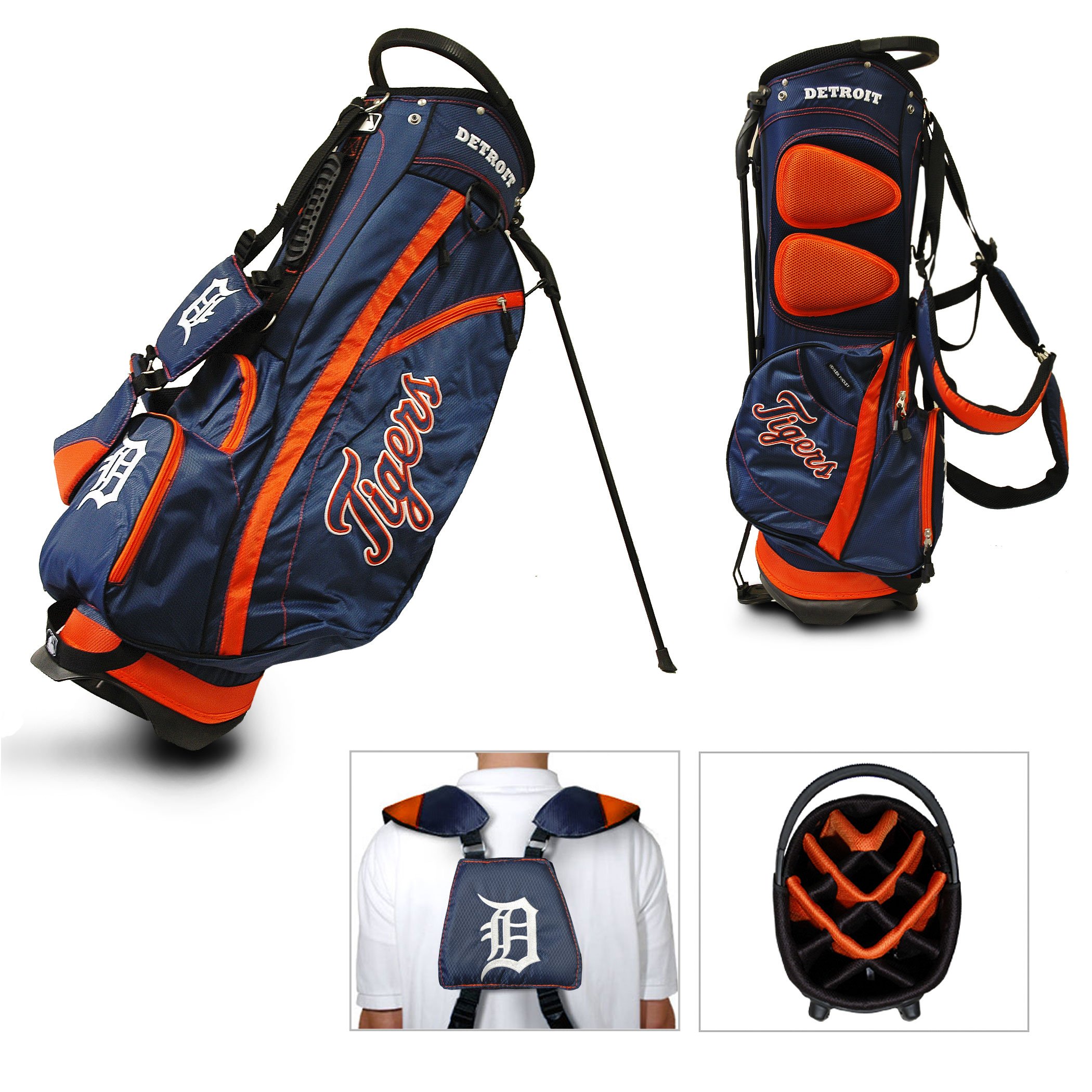 Team Golf MLB Men's Fairway Stand Golf Bag - Lightweight & Durable Golf Bag for Walking Courses - Perfect for Golfers, Tournaments & Practice Rounds