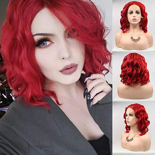 Red Bob Wig