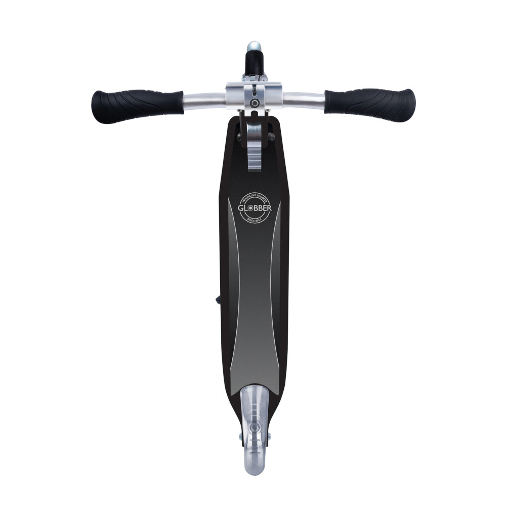 Globber Flow Element Scooter for Kids & Adults - Lightweight Foldable Kick Scooter with Adjustable Handlebar - Perfect for Commuting, School, Park & Outdoor Fun