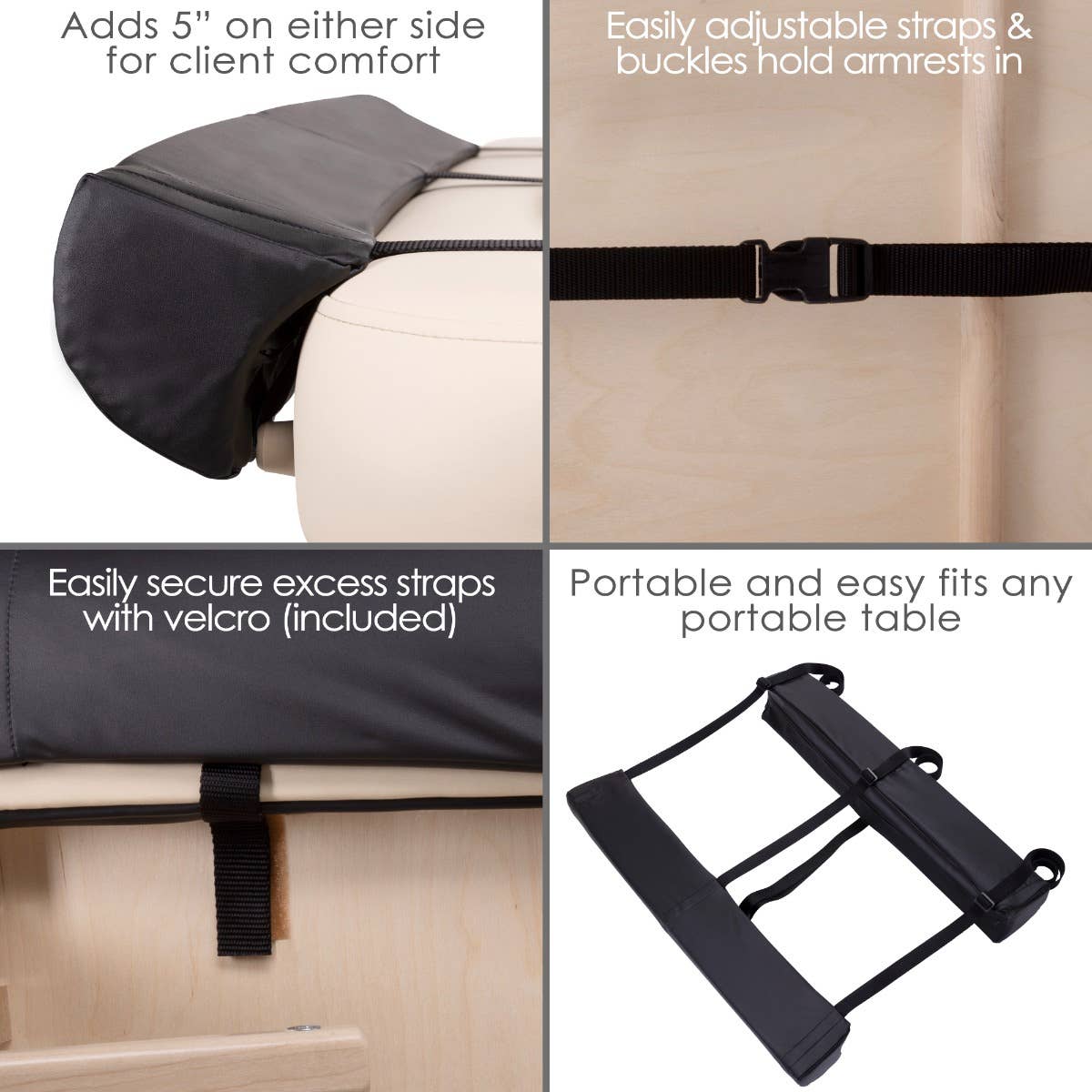 Comfortable Car Armrest Bolsters for Long Drives - Support & Relief for Arms & Elbows - Perfect for Road Trips & Commuting