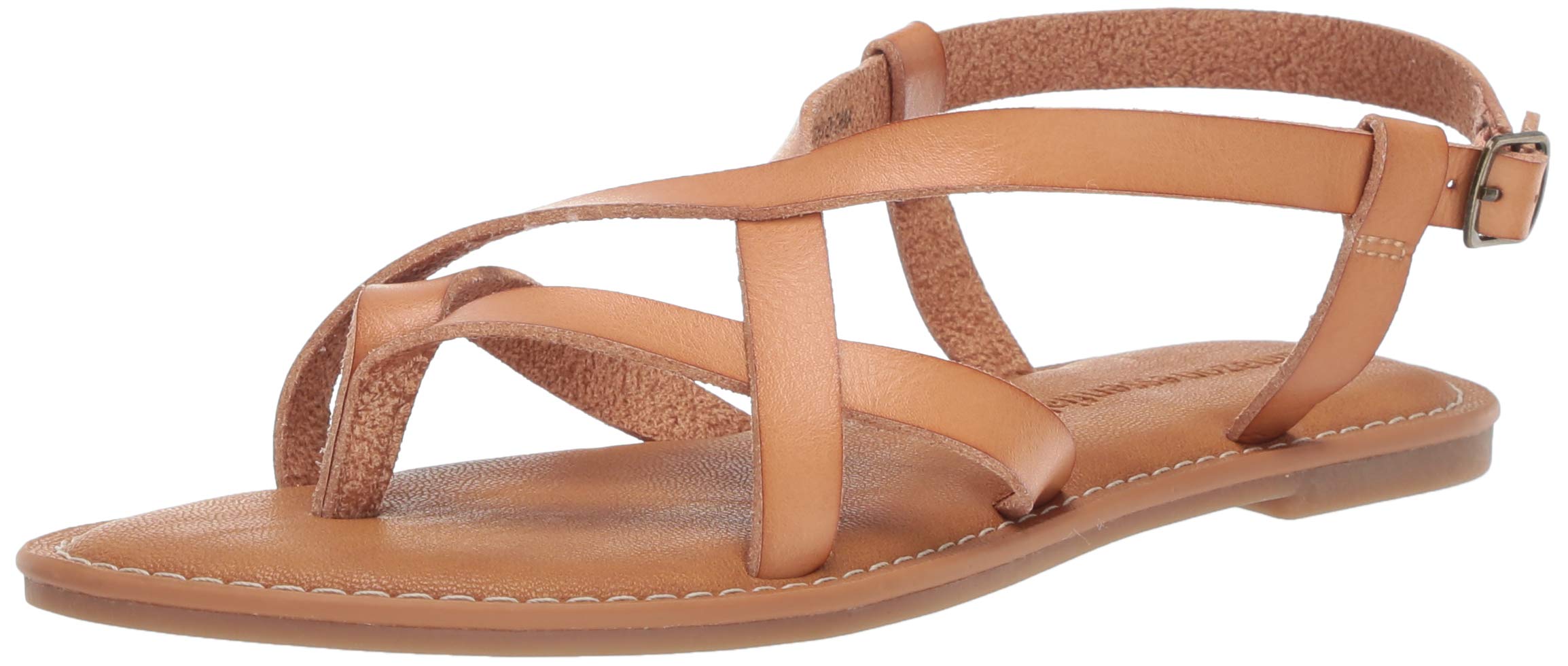Amazon Essentials Women's Casual Strappy Sandals - Comfortable Summer Flip Flops for Beach, Pool & Outdoor Wear