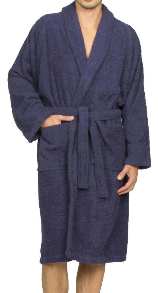 Premium Cotton Ultra Soft Terry Adult Unisex Lightweight Luxury Bathrobe - Spa, Hotel & Home Relaxation Wear for Men and Women