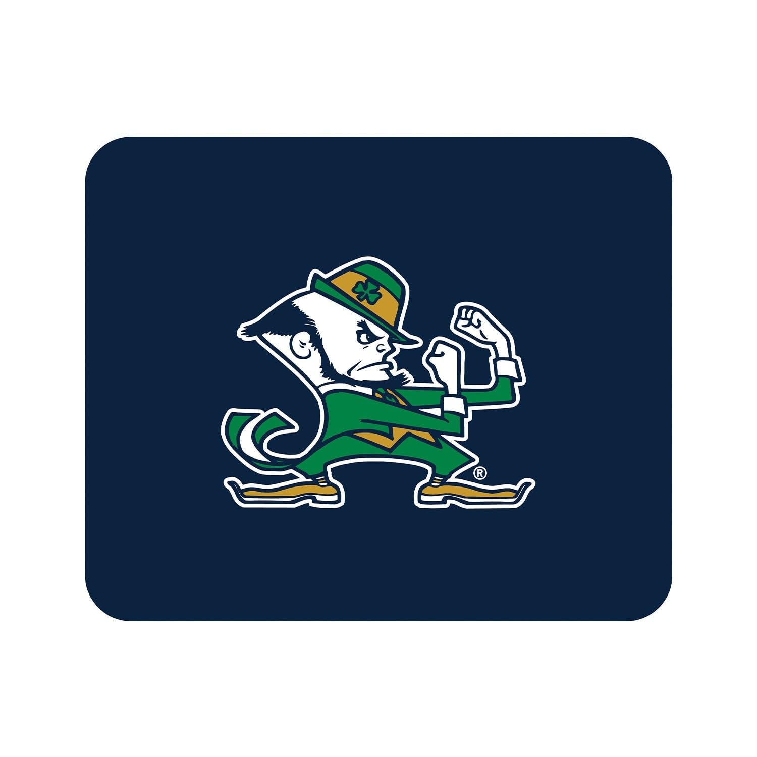 Notre Dame Fighting Irish Mouse Pad - Non-Slip Fabric Gaming & Office Desk Mat - Perfect for Work, Gaming & College Dorm Setup