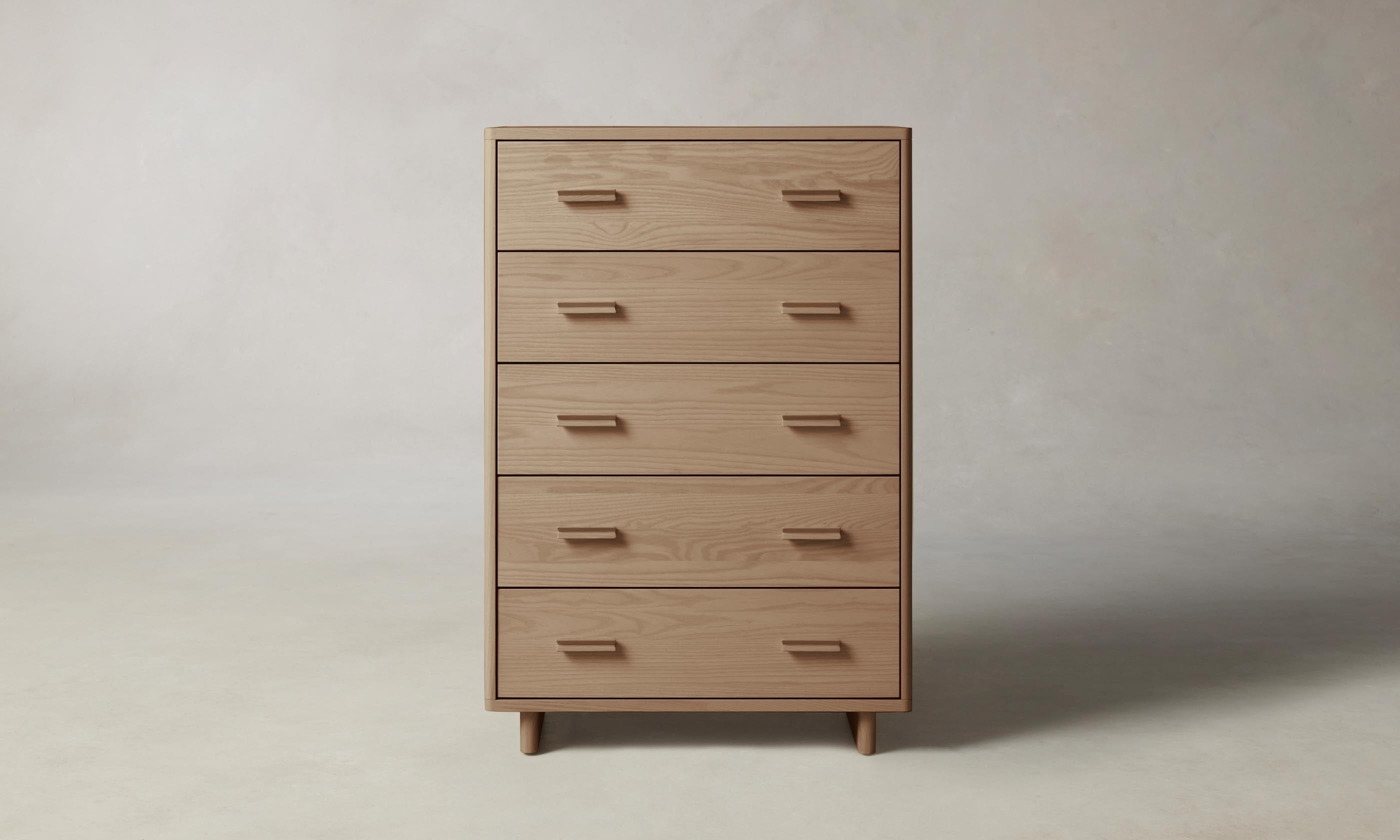 Clinton 5-Drawer Dresser - Modern Wooden Chest of Drawers for Bedroom Storage & Organization | Perfect for Master Bedroom, Guest Room or Dorm Decor