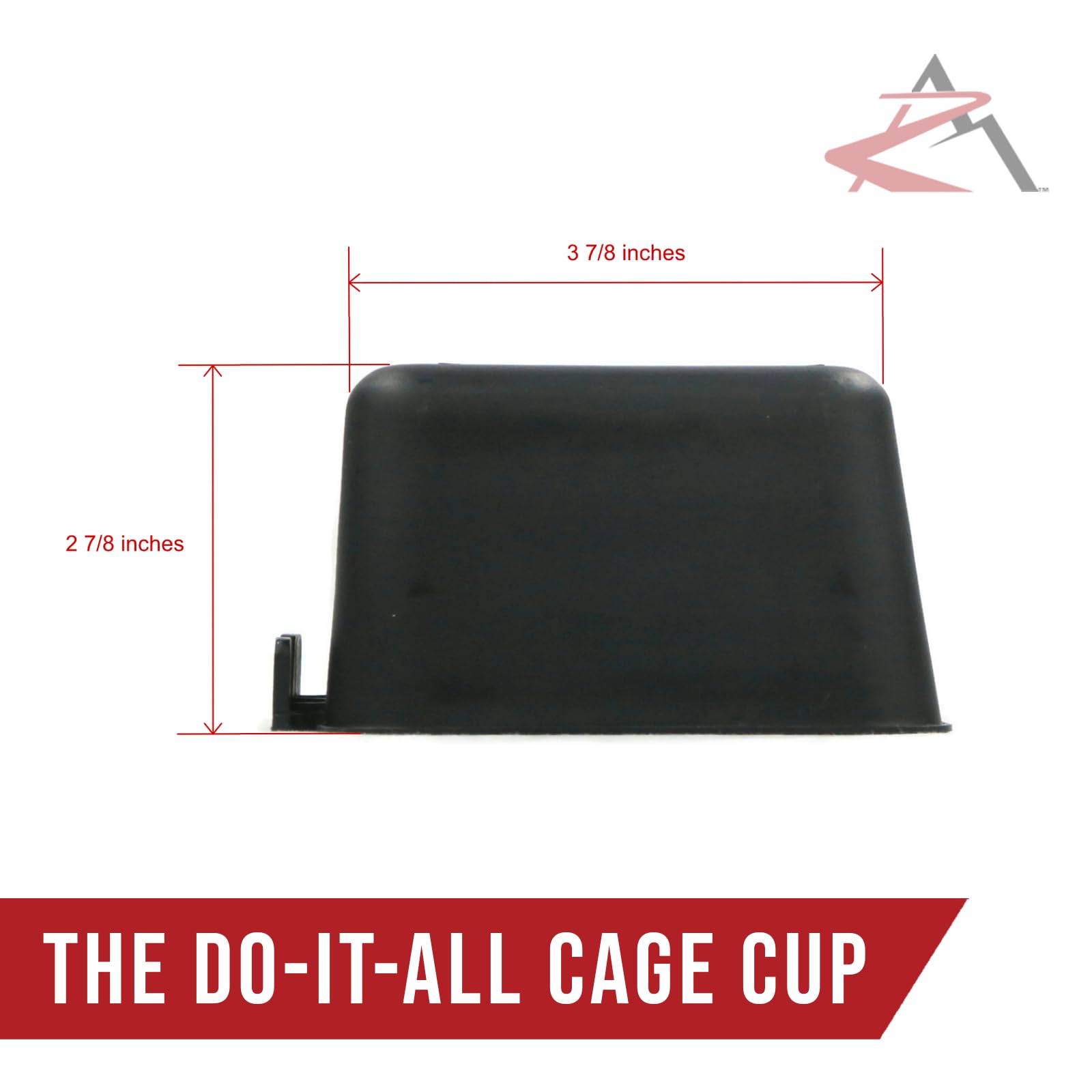 400-Pack Black Cage Cups with Shift Lock Design for Caged & Fenced Animals - Durable Pet Food & Water Bowls for Dogs, Cats, Livestock - Perfect for Kennels, Farms & Outdoor Use