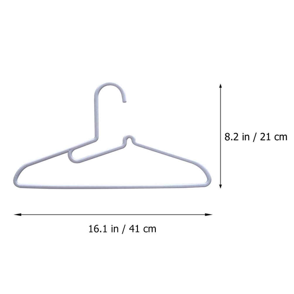15 Pack Lightweight Plastic Clothes Hangers - Multi-Purpose Windproof Coat & Suit Hangers for Closet Organization, Travel & Laundry - Space Saving Durable Wardrobe Essentials