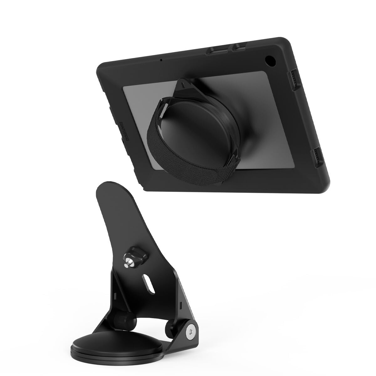 Compulocks Maclocks 189BGRPLCK Universal Secure Tablet Stand & Hand Grip - Black | Durable Mount Holder for iPad, Samsung Tablets | Perfect for Home, Office & Travel Use