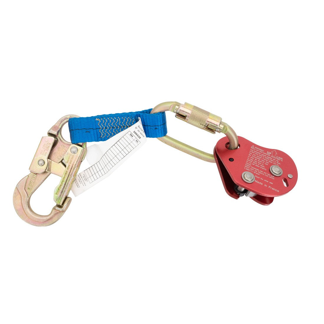 Tractel Stopfor K212 Backup Rope Grab - Fall Protection Safety Device for Construction & Roofing Work | OSHA Compliant Climbing Gear for Work at Height