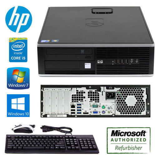 HP Compaq 8300 Elite SFF Business Desktop PC - Intel Core i5-3570 3.4GHz, 8GB RAM, 2TB HDD, Windows 10 Pro 64-bit | Compact Office Computer for Small Business, Home Office & Productivity Tasks
