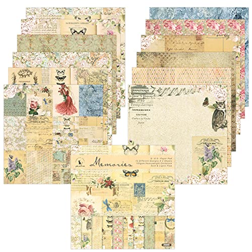 Vintage Butterflies & Floral Theme
