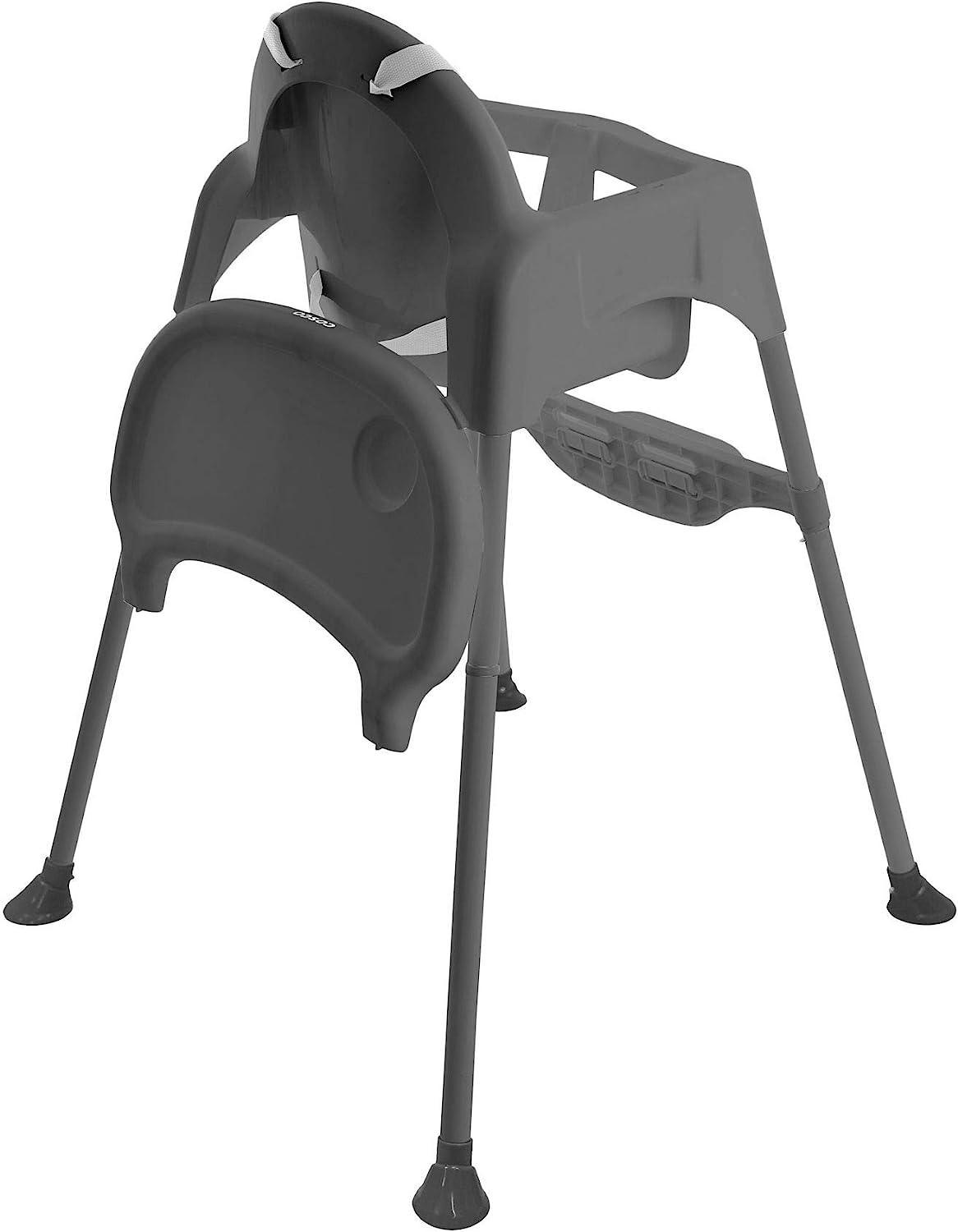 Cosco Canteen Baby High Chair - Adjustable Height & Foldable for Easy Storage - Perfect for Home, Restaurants & Travel Use