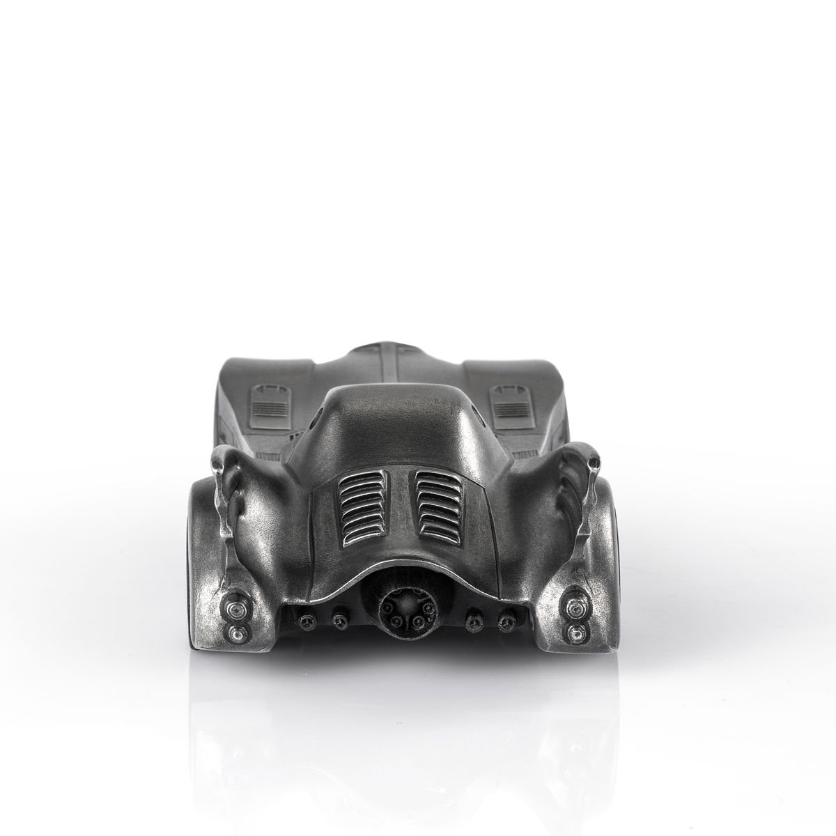Royal Selangor DC Collection Pewter Batman Batmobile Figurine - Handcrafted Collectible Gift for Superhero Fans, Home Decor & Office Display