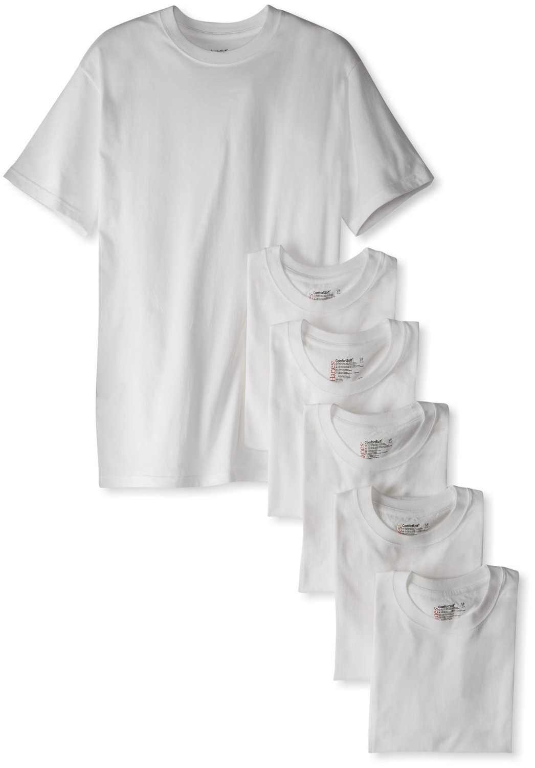 Hanes Men's 114HNT ComfortSoft Cotton T-Shirt - Soft Breathable Fabric for Casual Wear, Gym & Everyday Use