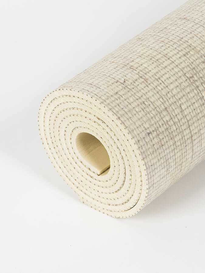 Eco-Friendly Jute Yoga Mat 6mm - Non-Slip, Sustainable & Thick for Hot Yoga, Meditation & Home Workouts - ecoYoga Phoenix
