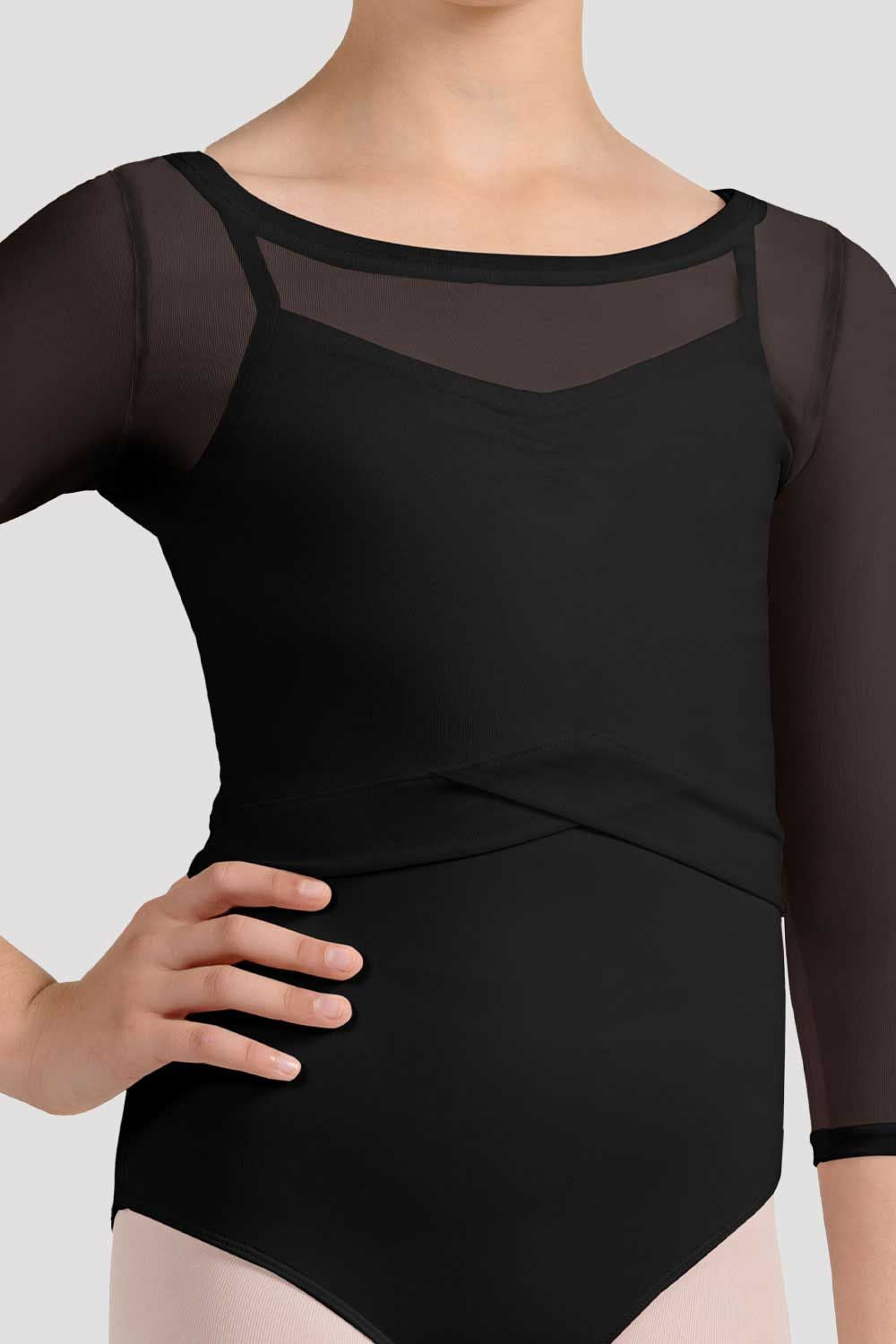 Girls Mirella Miami 3/4 Sleeve Blouse - Stylish Casual Top for School, Playdates & Everyday Wear