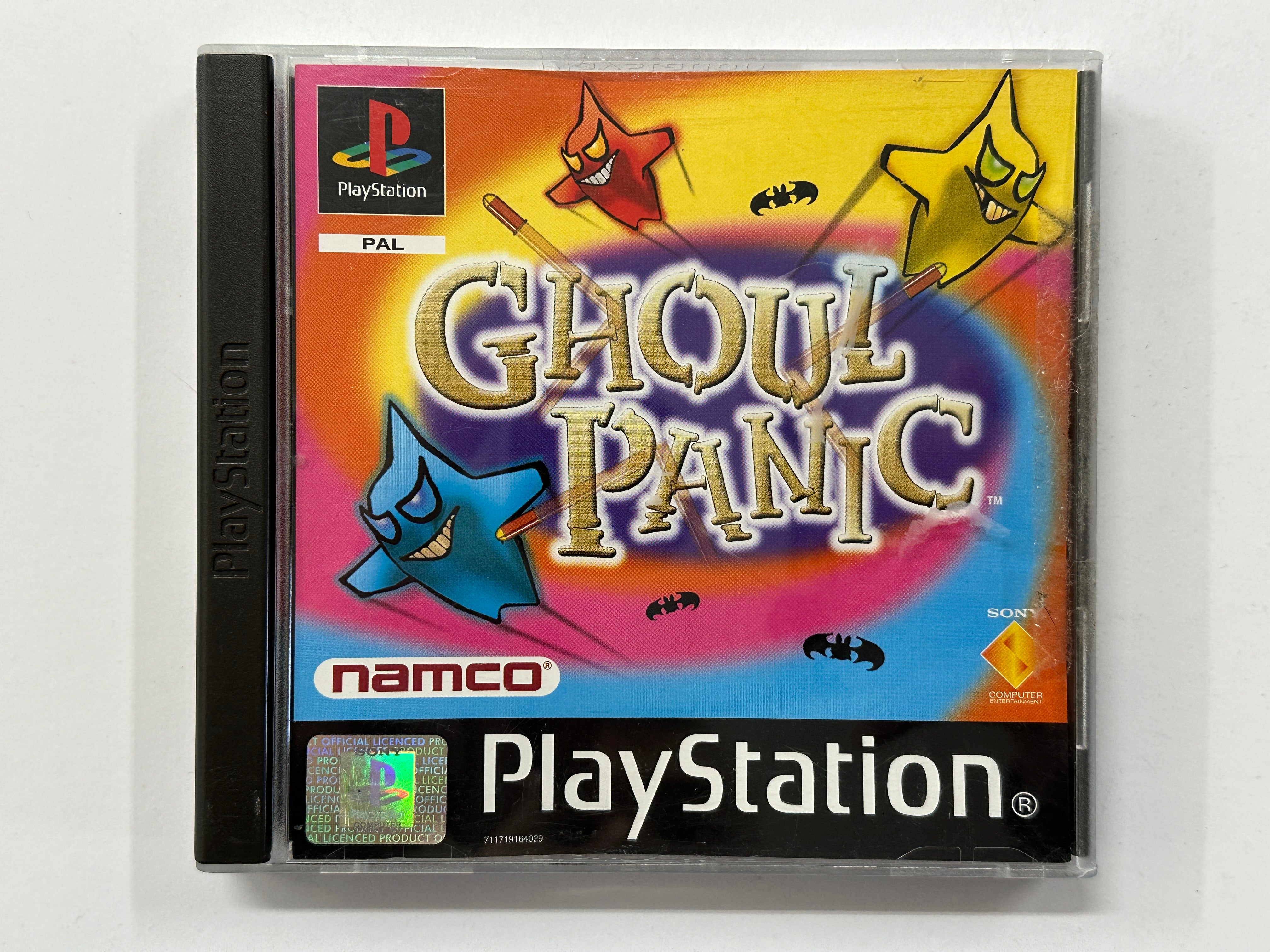 Ghoul Panic Complete In Original Case - Classic Horror Arcade Game for Halloween & Retro Gaming Parties