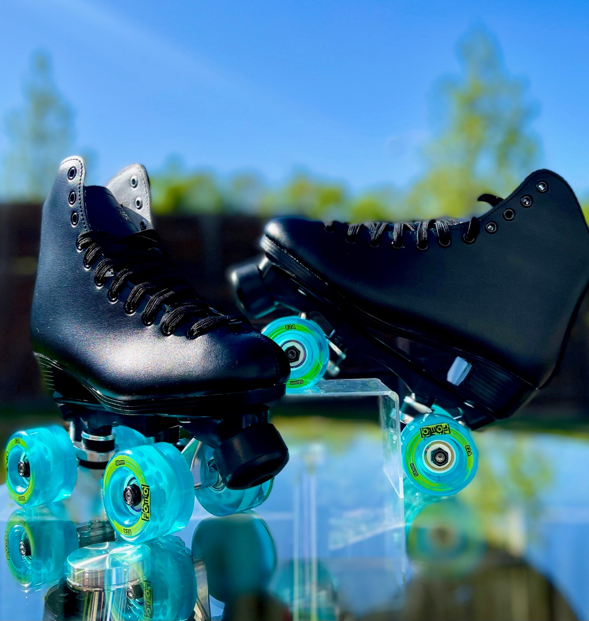 Sure Grip Malibu Inline Skates for Women & Men - Adjustable Roller Skates for Indoor & Outdoor Use - Perfect for Fitness, Recreation & Roller Derby