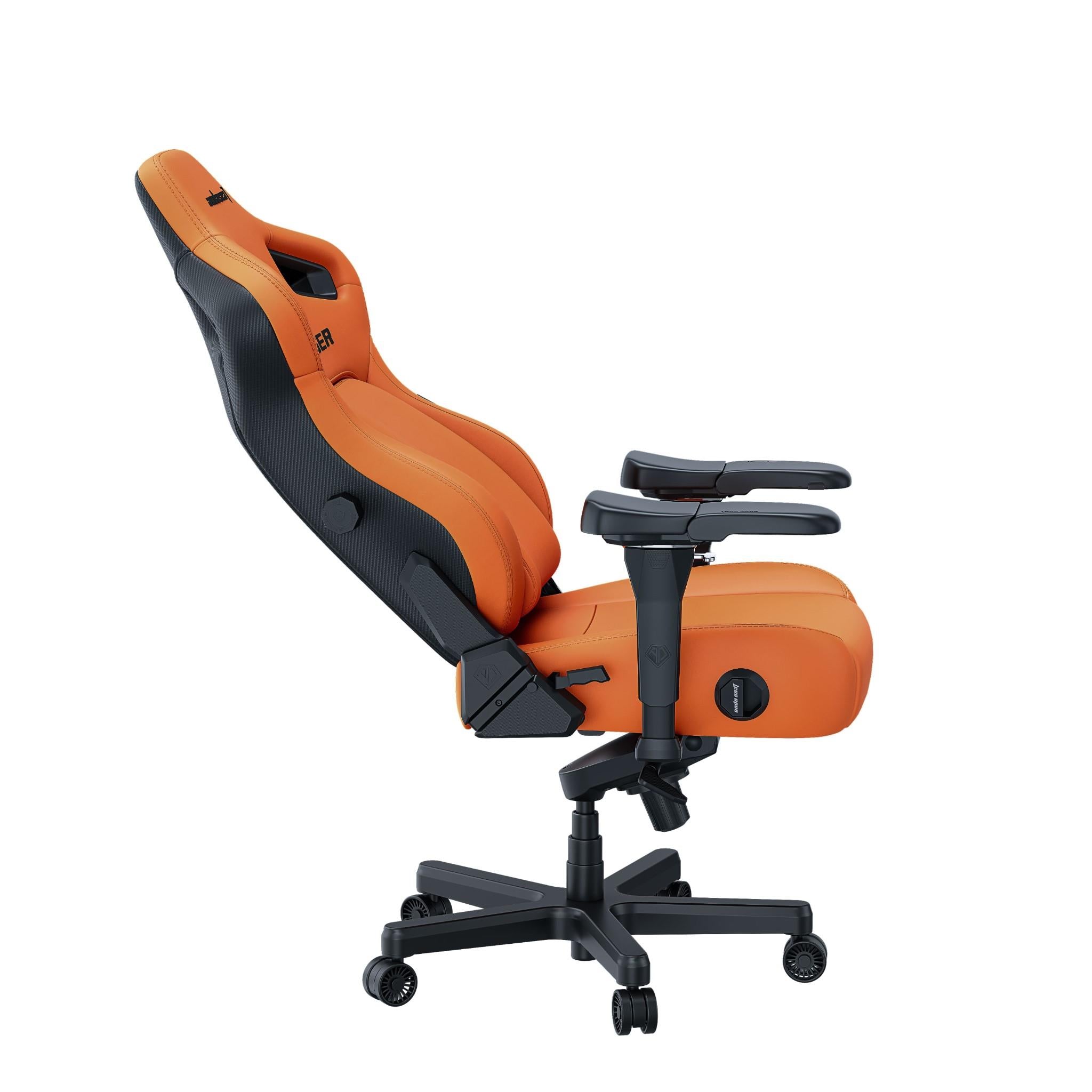 Anda Seat Kaiser 4 Series XL Premium Gaming Chair - Ergonomic Racing Style with Adjustable Lumbar Support (Blaze Orange) - Perfect for PC, Console Gaming & Home Office Setup