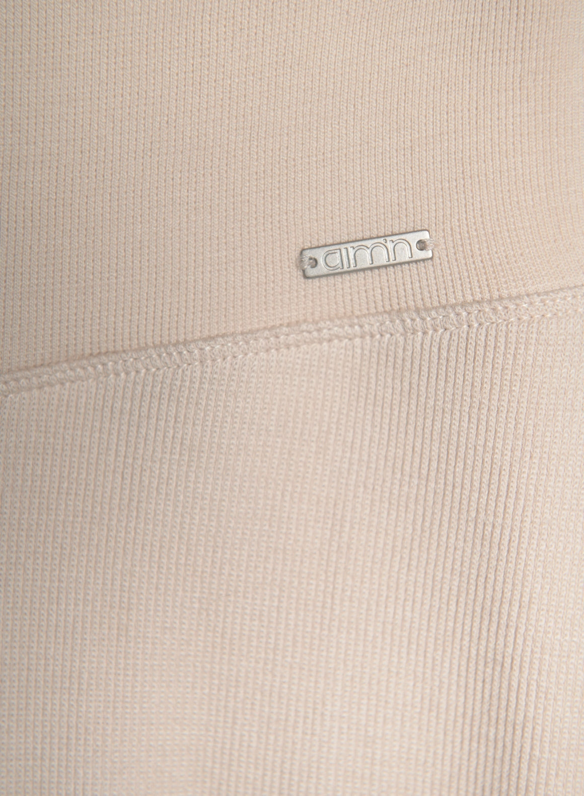 Café Au Lait Ribbed Wool Wide Leg Pants for Women - Cozy Winter Lounge Pants, Office Work Pants & Casual Outfit